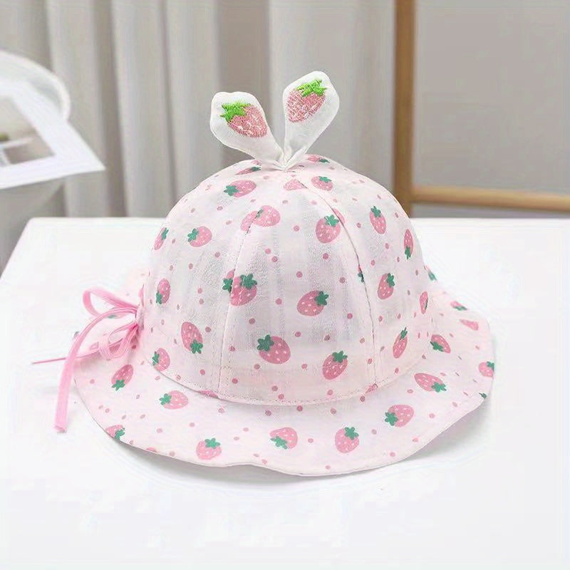 Fruit Bucket Hat for Baby Sun Protection 6 24 Months