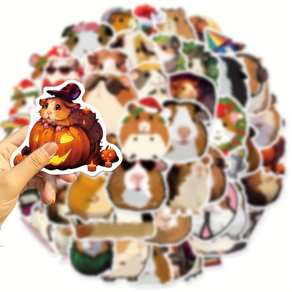 Guinea Pig Waterproof Stickers Scrapbook Laptop Skateboard Water Bottle