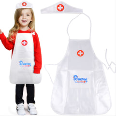 Kids Halloween Physician Coat Dress for Boys and Girls