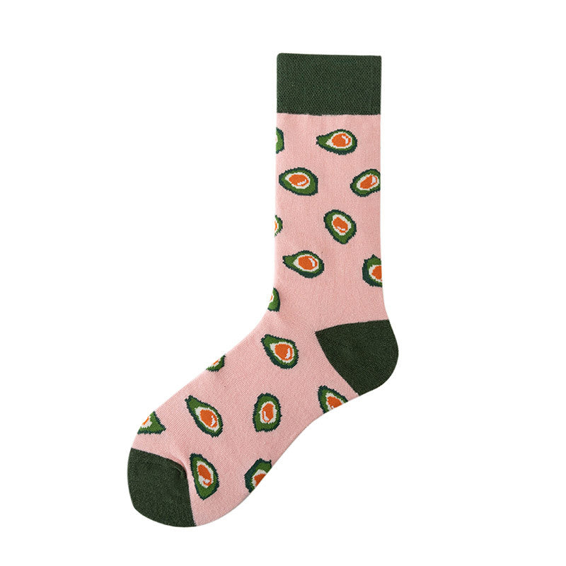 Funny Cartoon Print Socks for Women