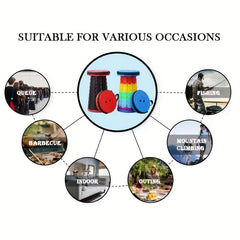 Portable Telescopic Stool for Outdoor Activities Lightweight & Compact