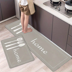 Soft Kitchen Floor Mat Non slip Waterproof Kitchen Mat Machine Washable