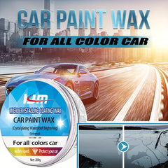 200g Car Paint Wax Crystal Coating Sponge Polishing Protection