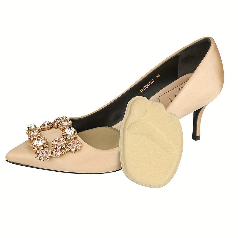 1pair Forefoot Pad Ladies High-heeled Shoes Pad Invisible Half Pad