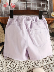 Baby Girls Casual Denim Shorts Elastic Waist Summer Clothes