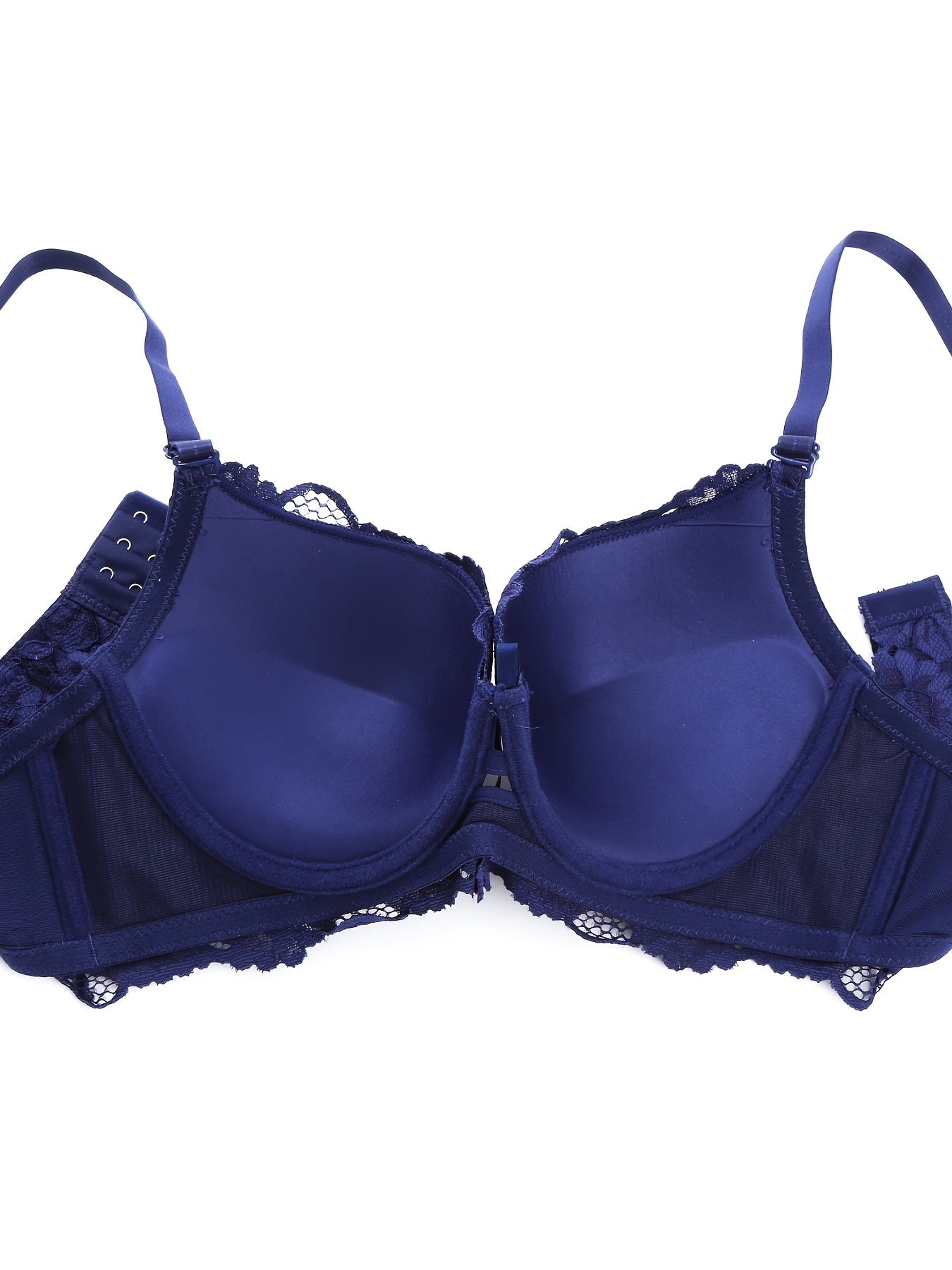 Everyday Lace Pink Bras Bow Elastane Sexy Solid Medium Stretch