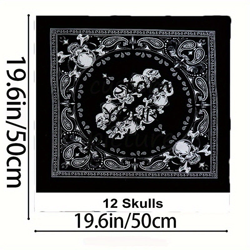 Customizable Square Scarf for Women and Men Soft Polyester Shawl Ideal Gift