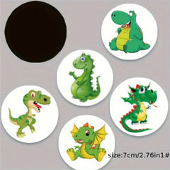 Color-Changing Cartoon Sticker Set