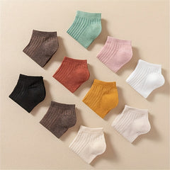 10 Pairs Soft & Lightweight Short Socks Women's Stockings