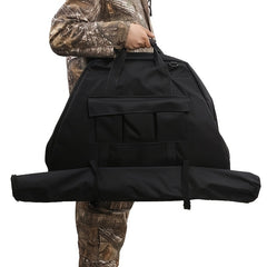Compound Bow Case Bag with Multiple Pockets and Backpack Straps