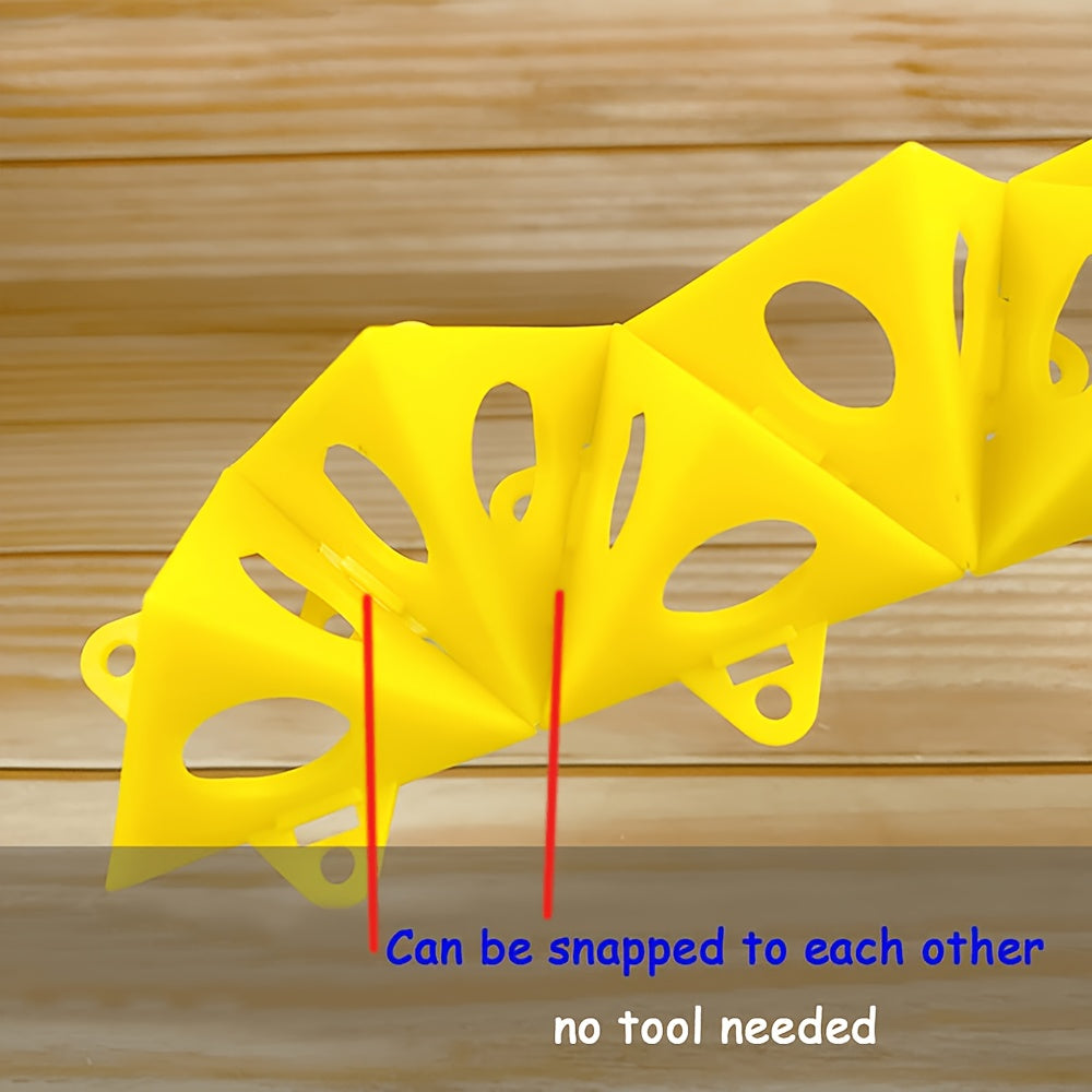 10pcs Small Triangular Paint Stands for Woodworking