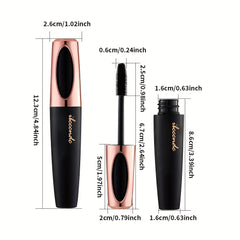Waterproof 4D Mascara: Thick & Curly, Long-Lasting, Smudge-Proof