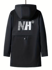 Men's Cotton Padded Coat Thermal Hooded Jacket