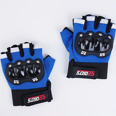 Kids' Half Finger Outdoor Cycling Gloves - Non-slip Sunscreen Breathable