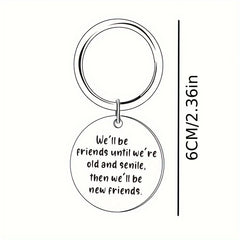 Friends Keychain Pendant for Car Keys Backpacks Wallets