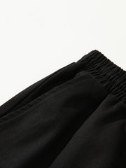 Men s Abstract Symbol Print Cropped Cargo Pants