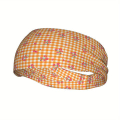 Signature Check Plaid Headband - Sport & Casual Wear