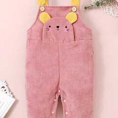 Baby s Suspenders Corduroy Bib Pants