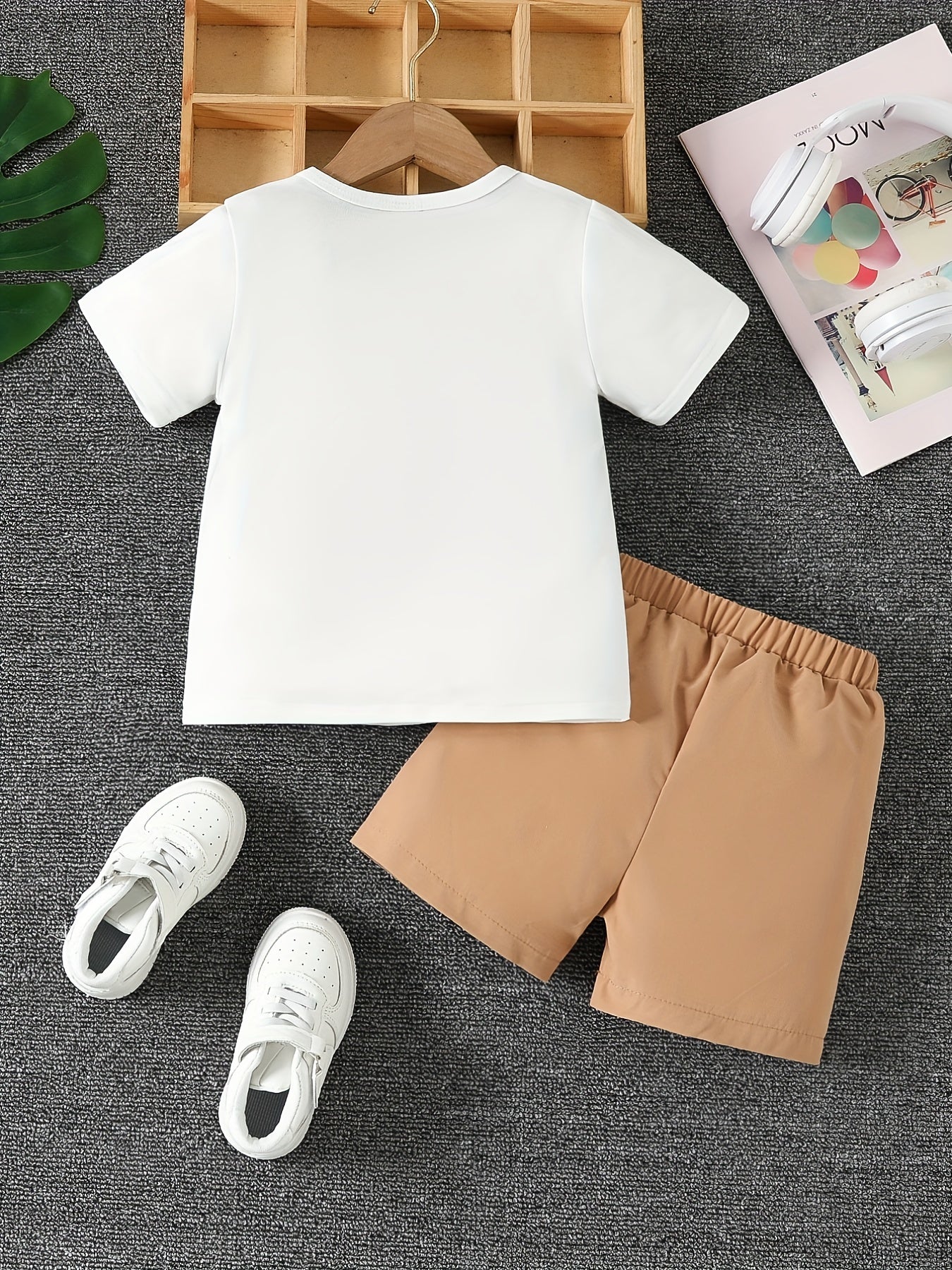 Boys Casual BIG BROTHER Loading T-shirt & Shorts Set
