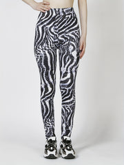 Leopard Print Skinny Leggings Stretchy Casual Leggings Women's Clothing