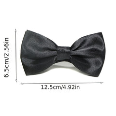 Wine Red Bow Tie Business Formal Wedding Groom Groomsman