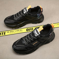 Men's Chunky Sneakers Breathable & Wear-resistant