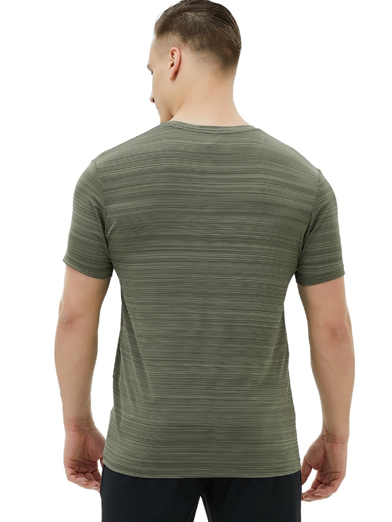 YOKGO Men's Quick Drying Sports Shirt for Running Golf