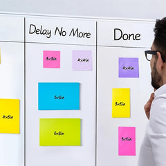 Strong Sticky Sticky Notes 7 62X12 7 Cm Fluorescent 6 Sticky Notes
