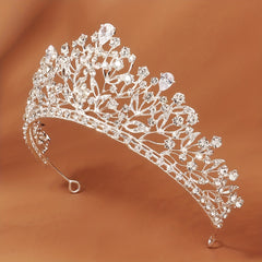 Crystal Tiara Head Accessories Full Rhinestone Crown