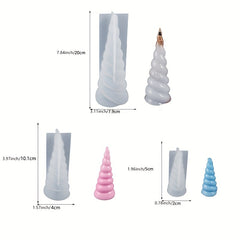 3D Unicorn Horn Silicone Mold For DIY Home Decor