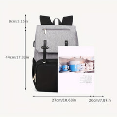 Large Capacity Nappy Backpack Bag Mom Baby Waterproof Diaper Bags