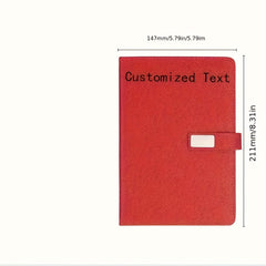 Personalized A5 Soft Faux Leather Journal