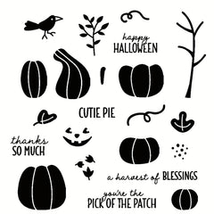 Halloween Metal Cutting Dies And Stamps Set