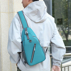 Outdoor Hiking Chest Bag Waterproof Sports Backpack Business Shoulder Bag