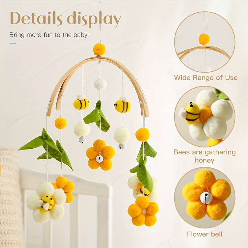 Bee Bell Crib Wind Chime - Bedroom Ceiling Decoration