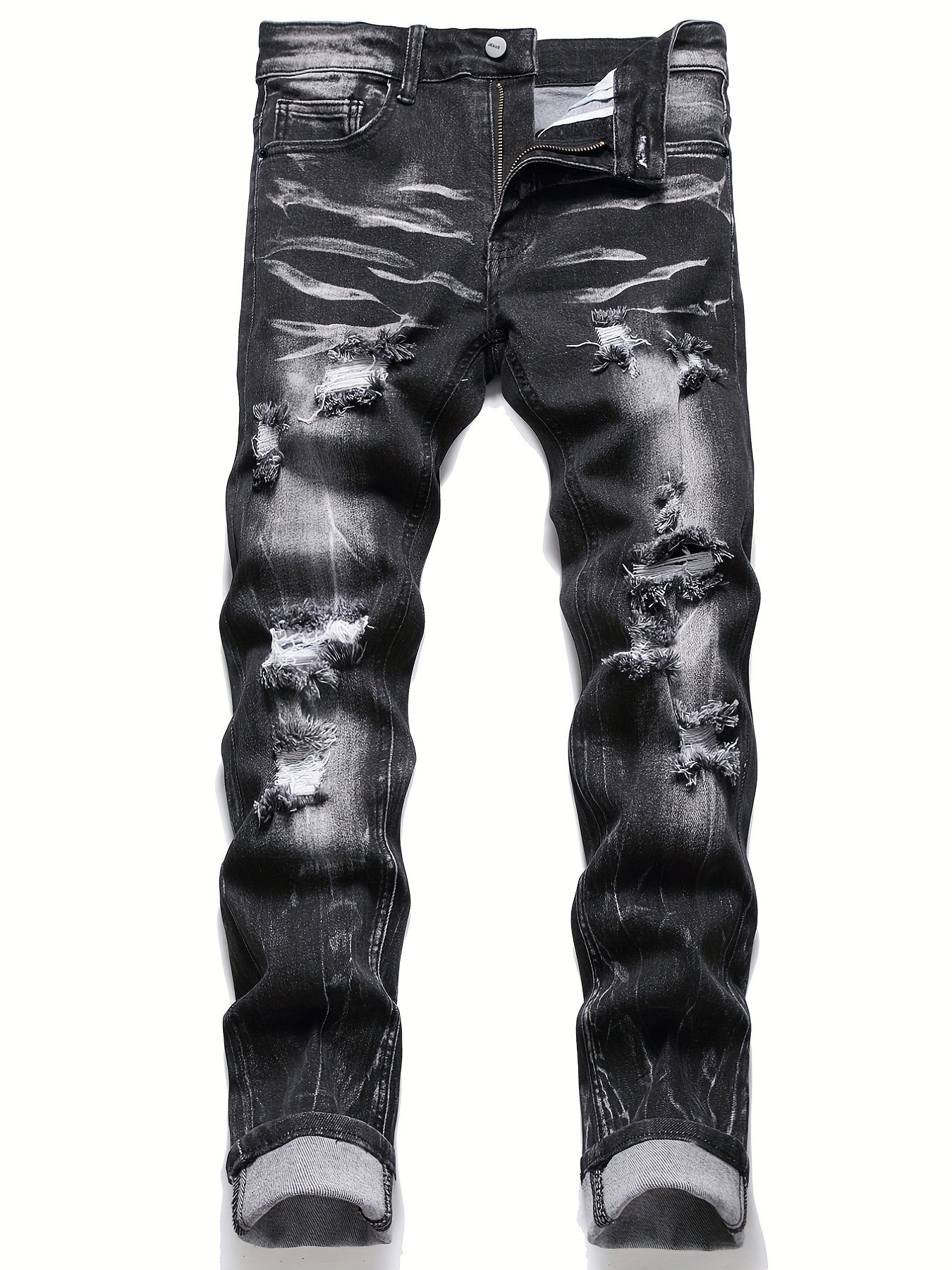 Slim Fit Stretch Denim Jeans for Men