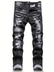 Slim Fit Stretch Denim Jeans for Men