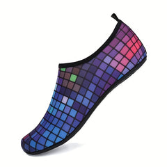 Women's Starry Sky Water Shoes Lightweight Slip On Beach Wading Shoes