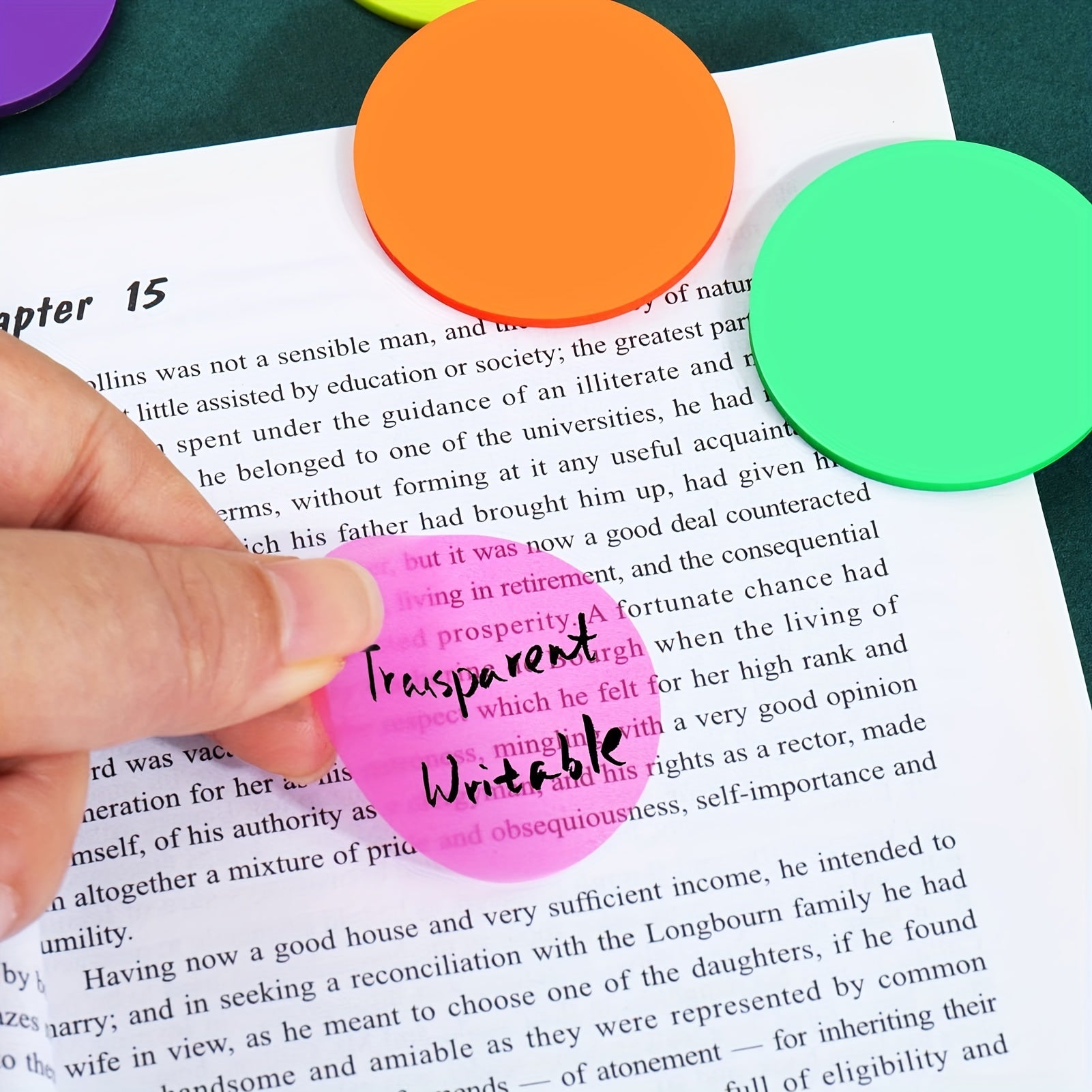 400 Sheets 8pcs Round Index Stickers Set G473