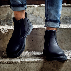 Steel Toe Slip On Work Boots Non Slip Safety Sneakers