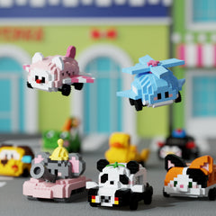 Cartoon Car Blocks Desktop Decoration Holiday Gift