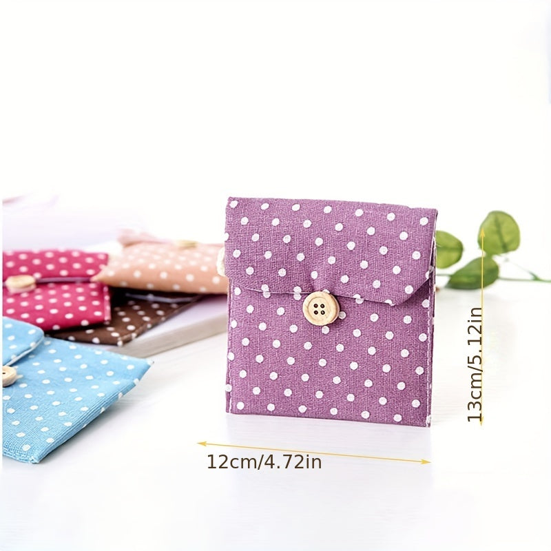 Tampon Storage Bag Portable Sanitary Napkin Pad Bag Household Storage Organizer