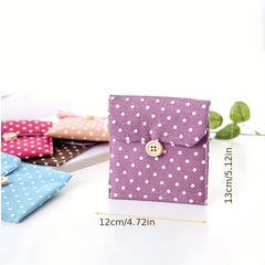Tampon Storage Bag Portable Sanitary Napkin Pad Bag Household Storage Organizer