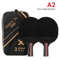 Table Tennis Racket Pair Short & Long Handle Beginner