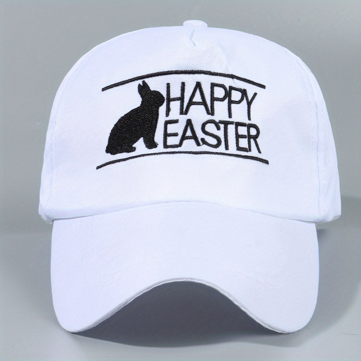Easter Bunny Baseball Cap Embroidered Sun Hat Adjustable Dad Hats