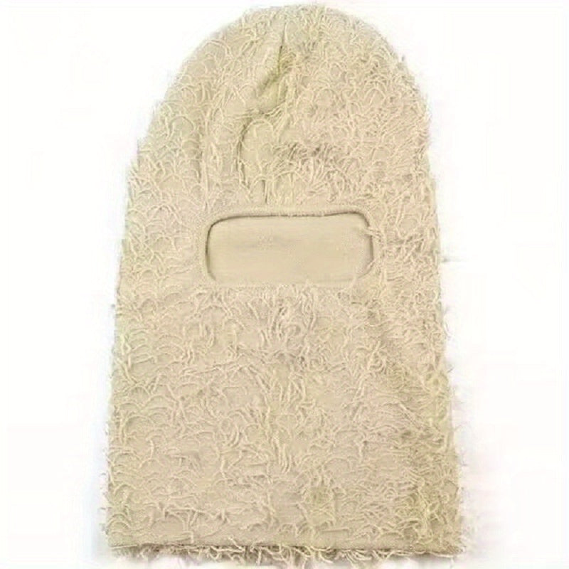 Camouflage Wool Balaclava Hat Knit Headgear