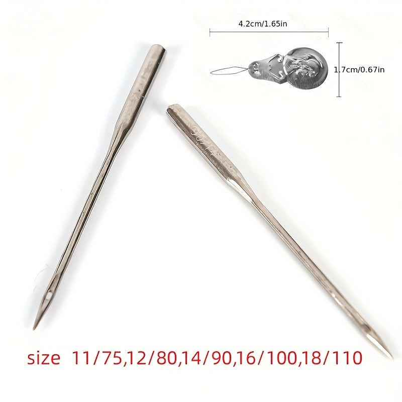 50pcs Universal Sewing Needle Set with Threaders