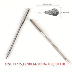50pcs Universal Sewing Needle Set with Threaders