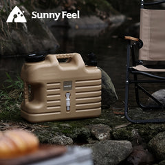 SunnyFeel Portable 17L Water Container w/ Faucet for Camping