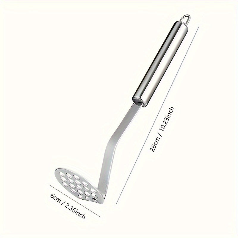 2pcs Stainless Steel Potato Fruit Press Manual Food Processing Tools